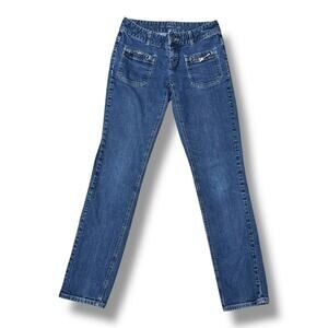 Michael Kors Low Rise Straight Leg Jeans 4